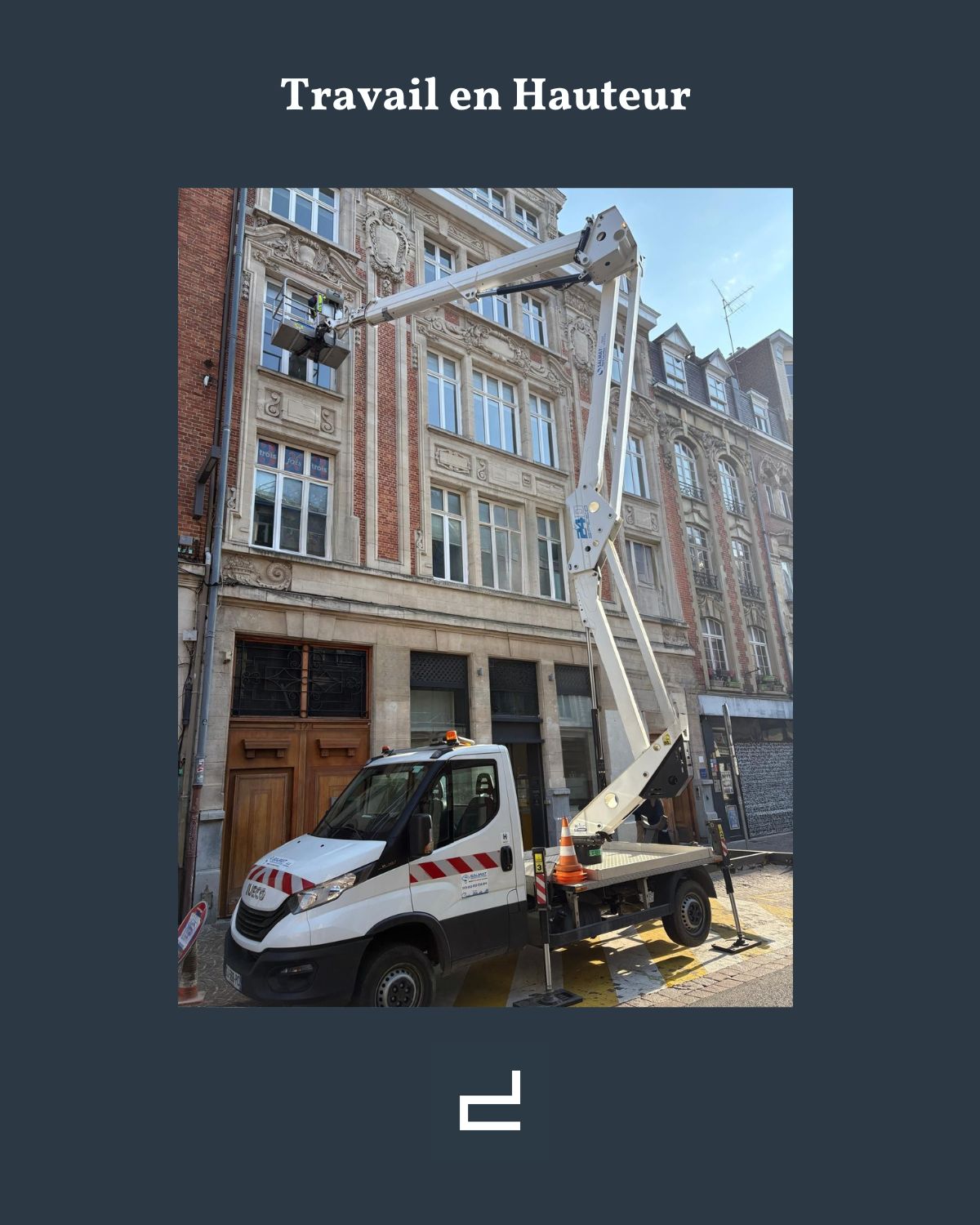 Nacelle travail hauteur Lille