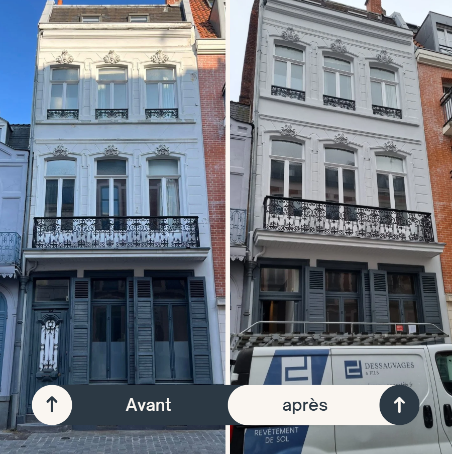 Peinture façade Lille