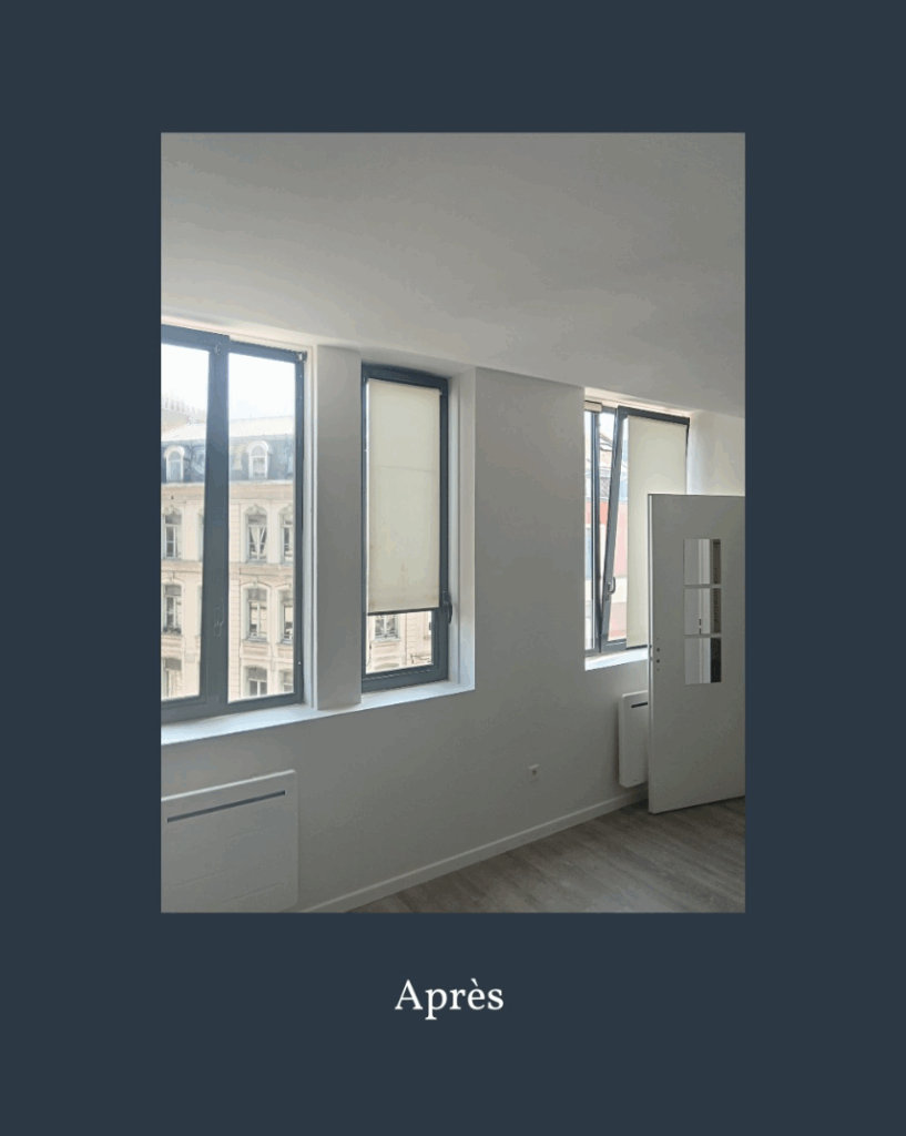 Après Rénovation appartement location Lille