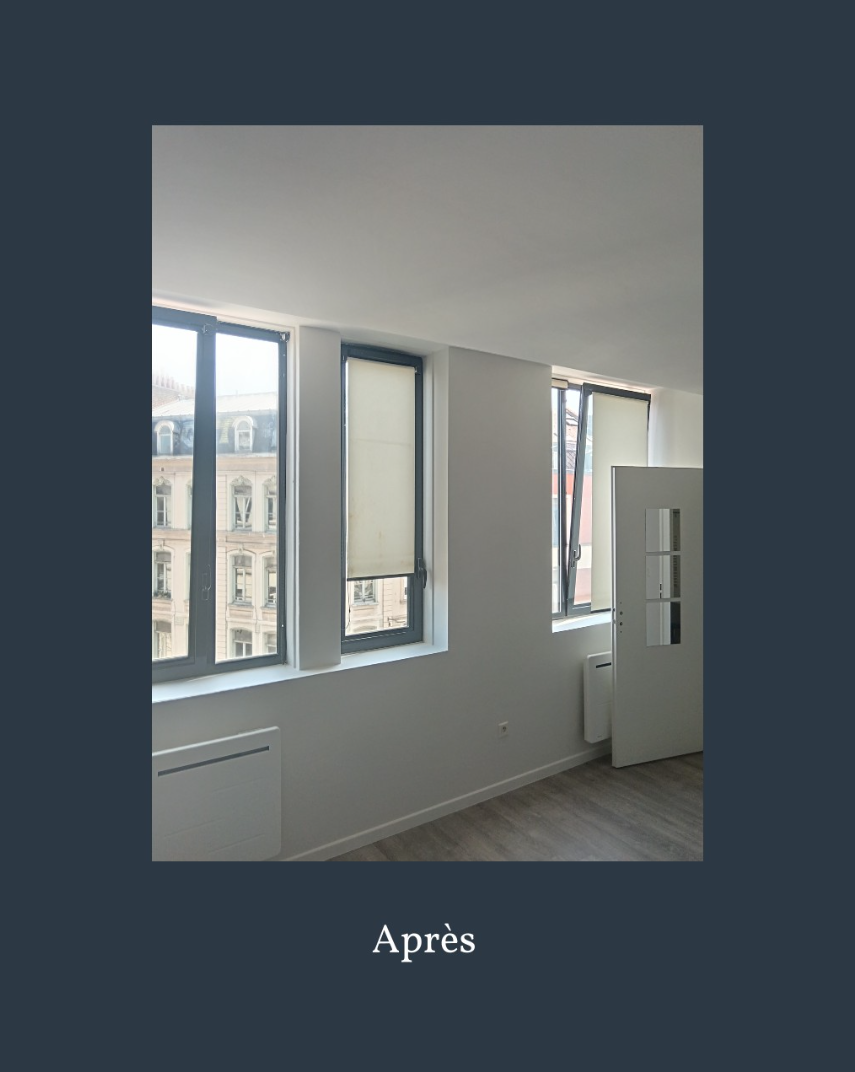 Après Rénovation appartement location Lille